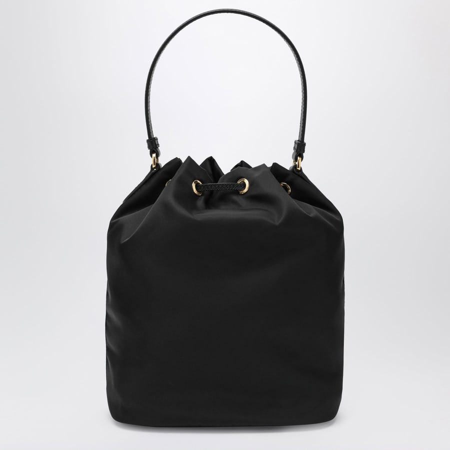 Prada Secchiello Prada Duet nero in Re-Nylon, view 4