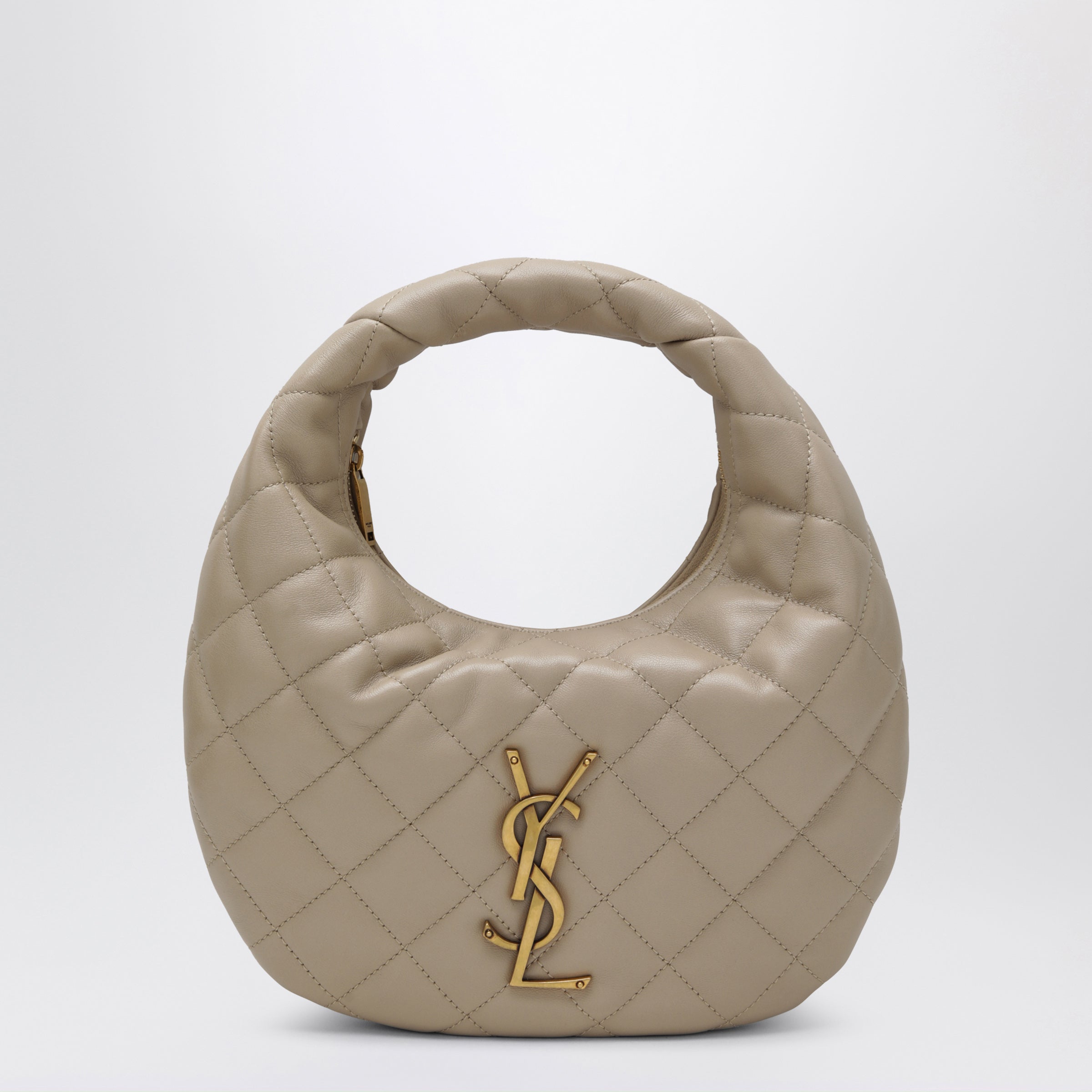 Saint Laurent Borsa Icarino beige in nappa trapuntata