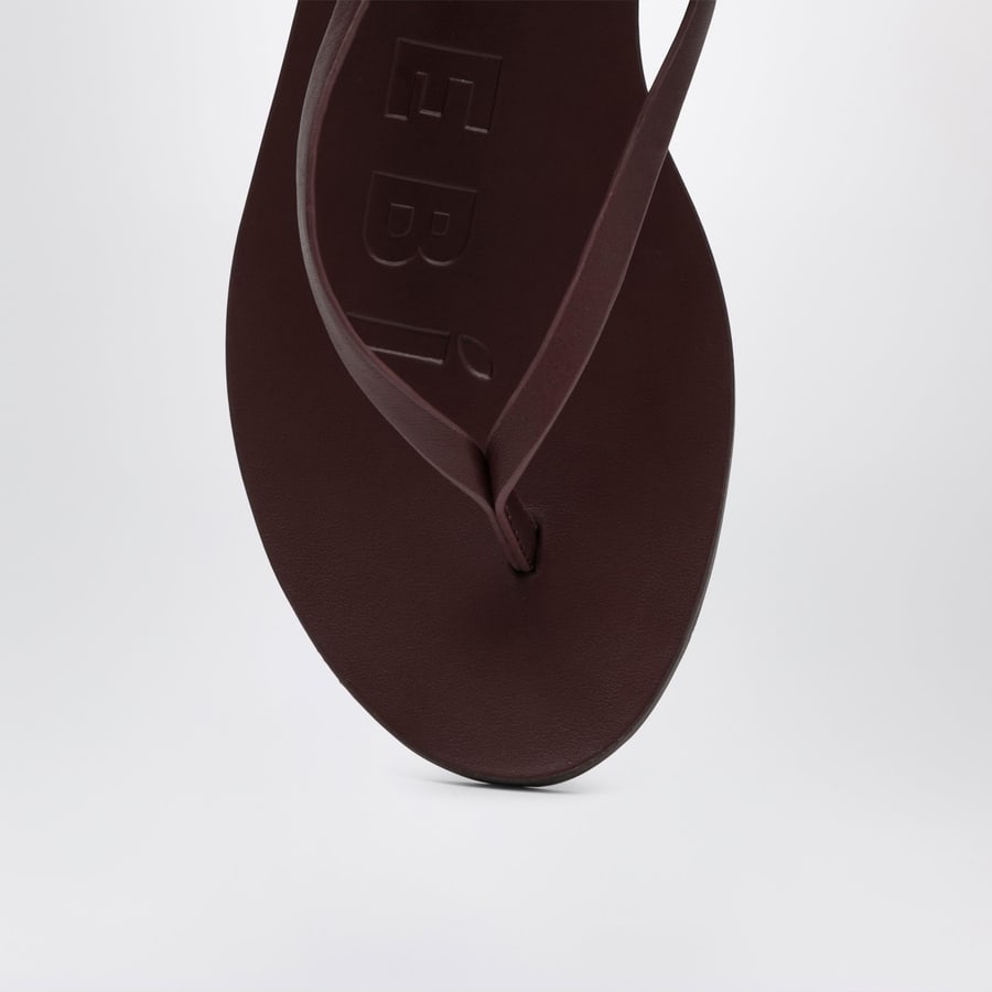 MANEBI' Sandali infradito color burgundy, view 2