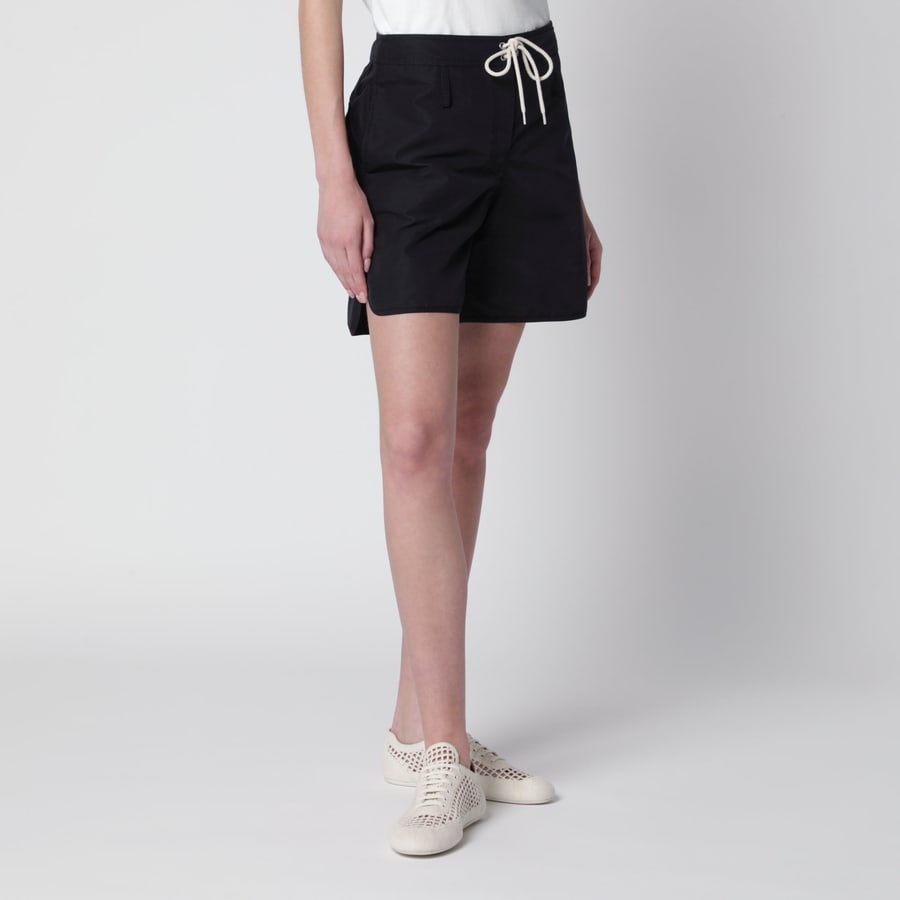 Prada Shorts in Re-Nylon nero con coulisse, view 3