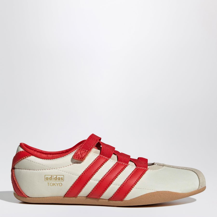 ADIDAS ORIGINALS Tokyo Mary Jane Cream White/Red/Gold Metallic