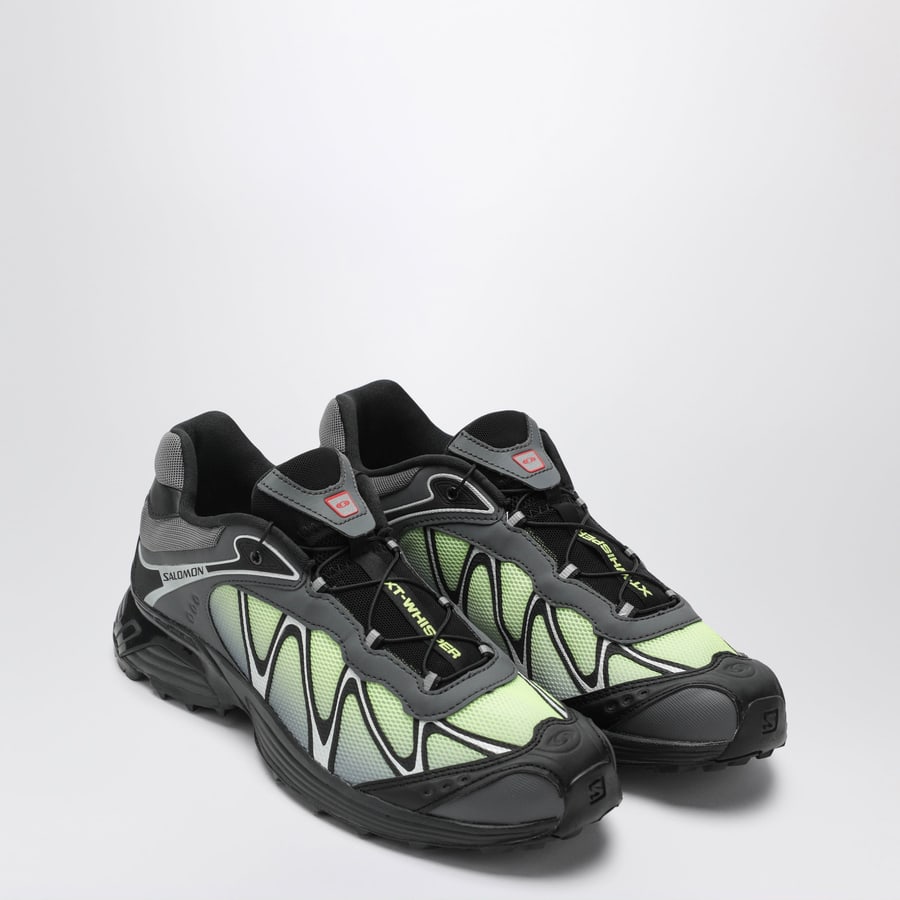 SALOMON Sneakers XT-Whisper Black/ Asphalt/ Acid Lime, view 2