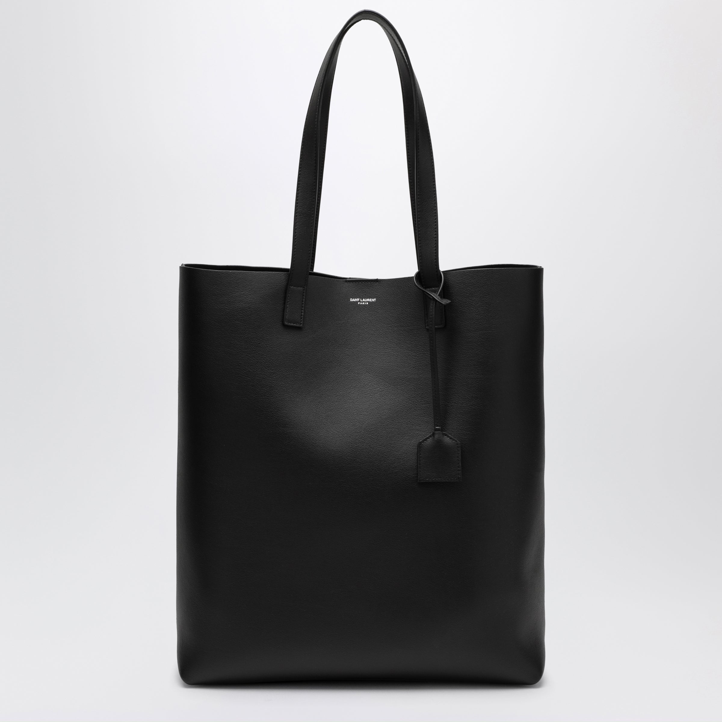 Saint Laurent Borsa shopping Bold nera in pelle