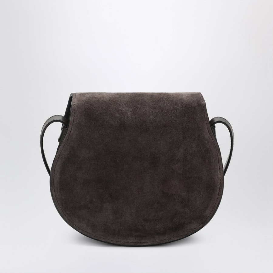 Chloé Borsa Saddle Marcie Kohl Brown in suede, view 4