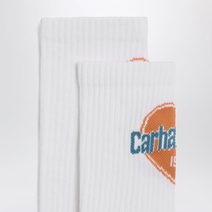 Carhartt WIP Growth Socks White, view 3