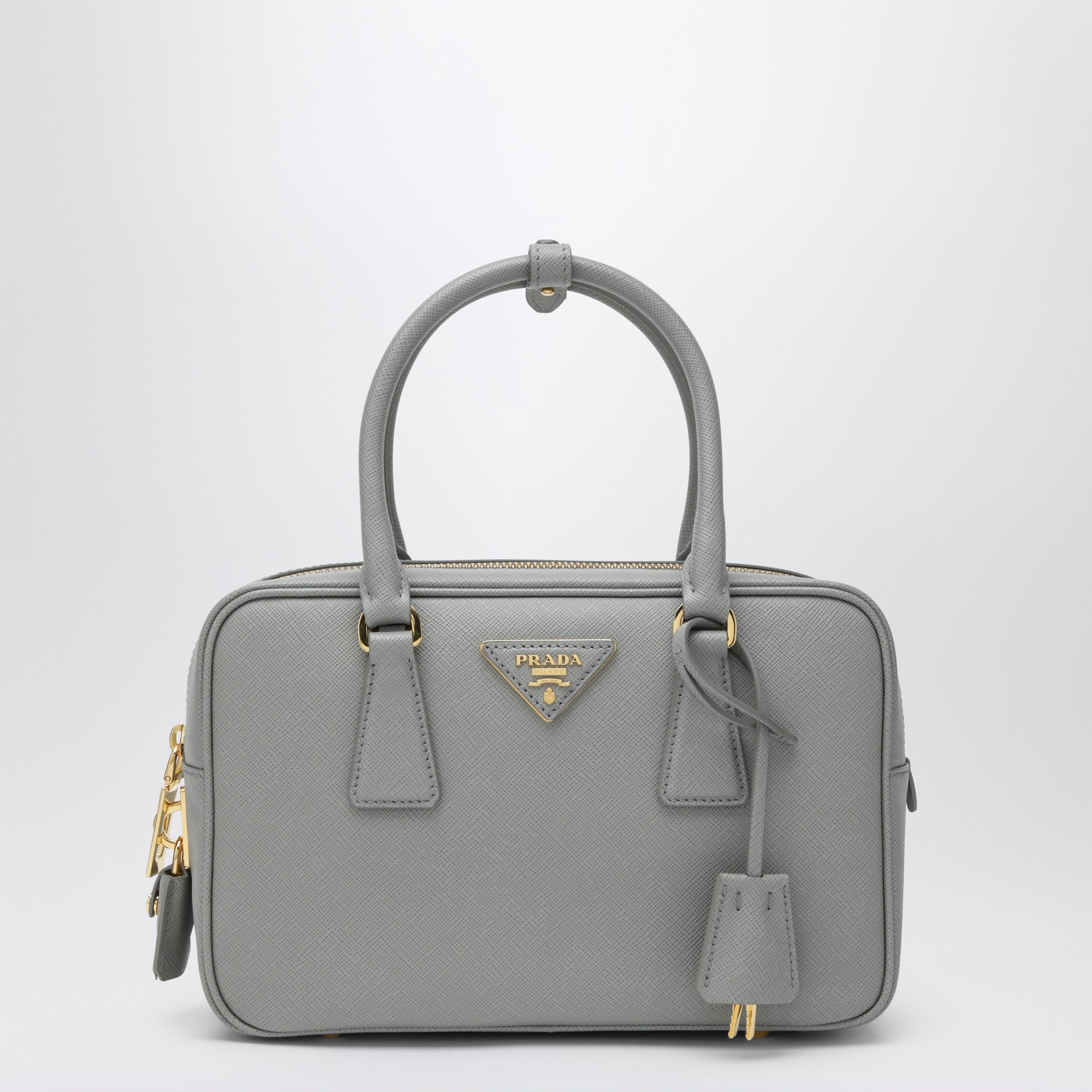 Prada Borsa a mano in pelle Saffiano Nube