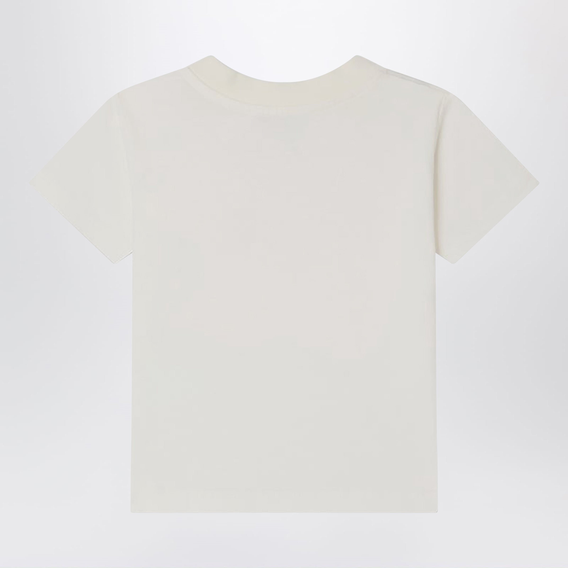 BONPOINT T-shirt Cai bianca con stampa di ciliegie, view 2