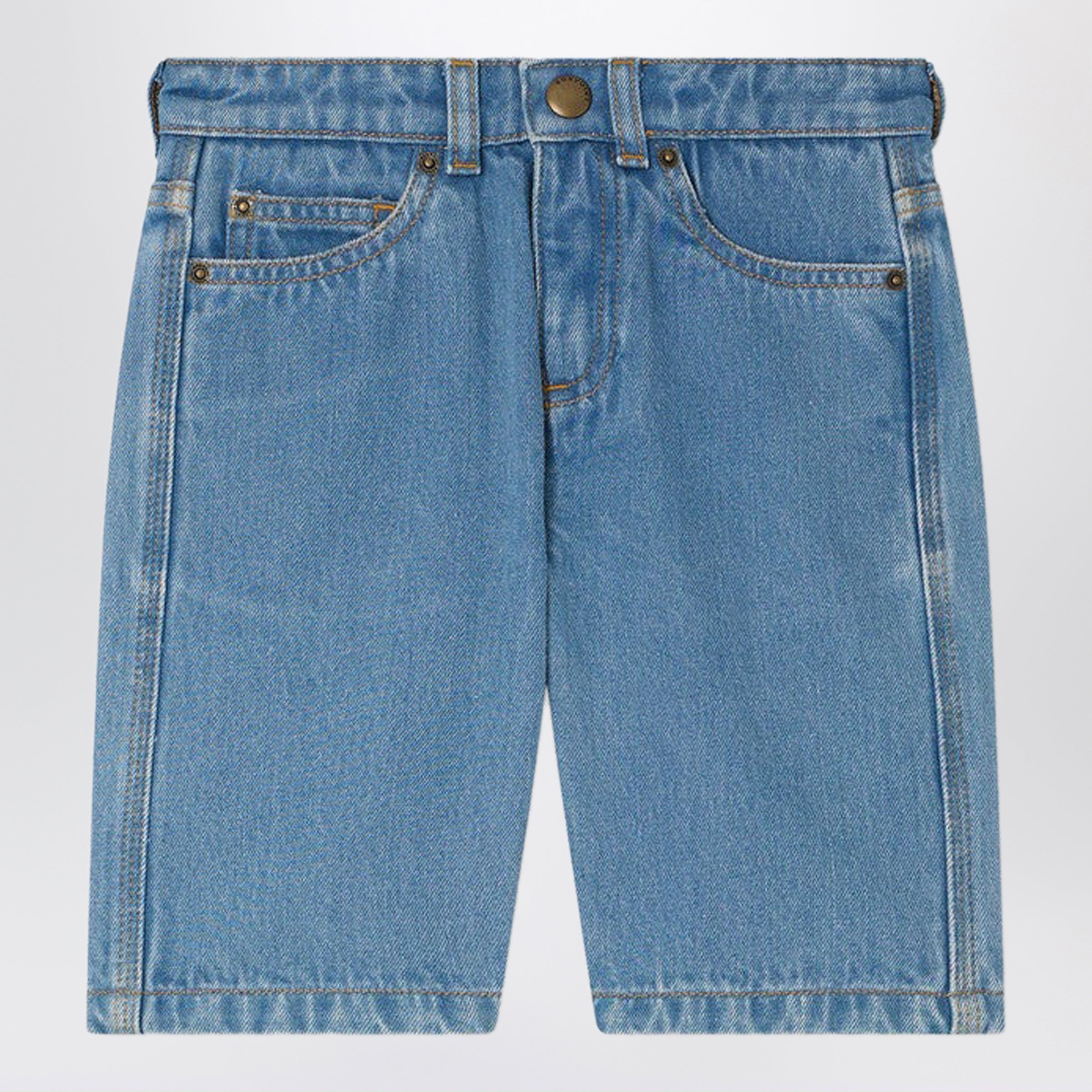 BONPOINT Bermuda Elvio blu in denim