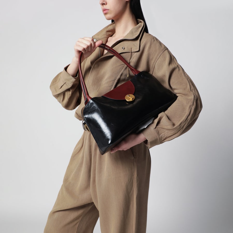 Versace Borsa Vivian East/West in pelle, view 2
