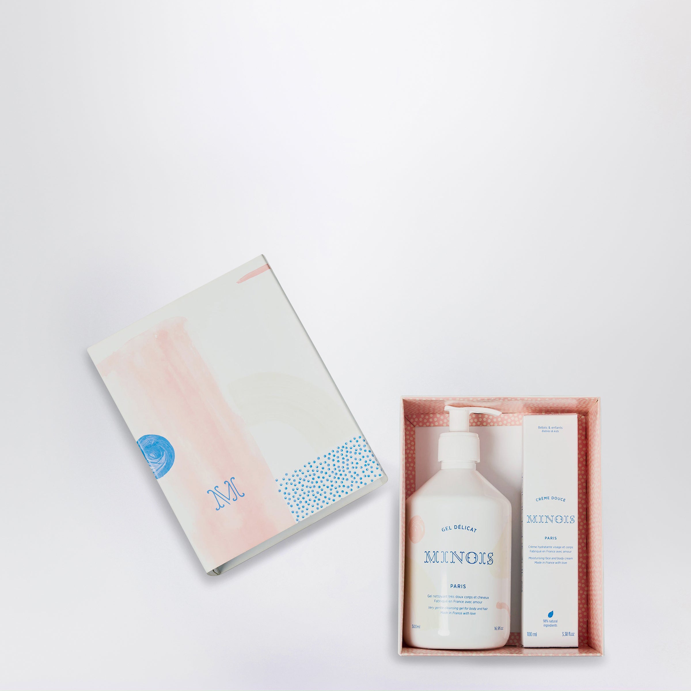 MINOIS PARIS Cofanetto regalo Essentials gel detergente + crema