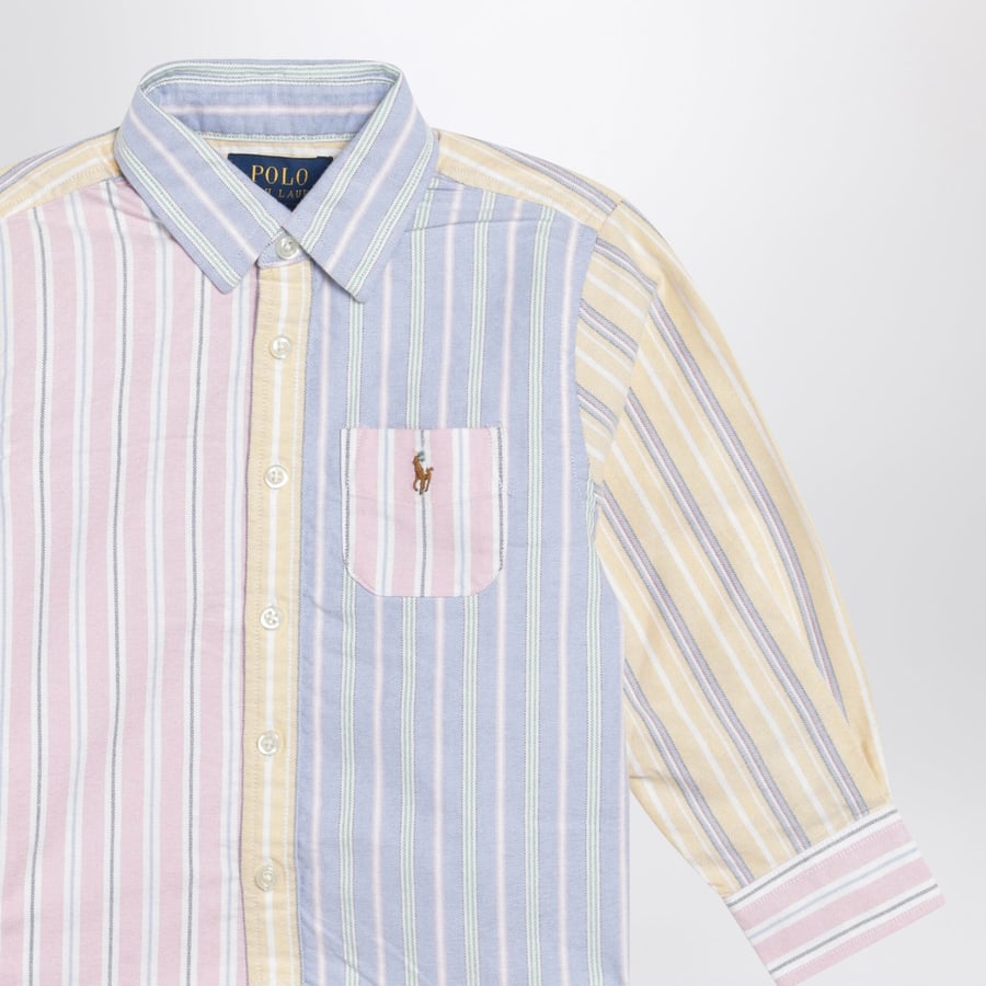 Polo Ralph Lauren Camicia a righe color-block, view 3