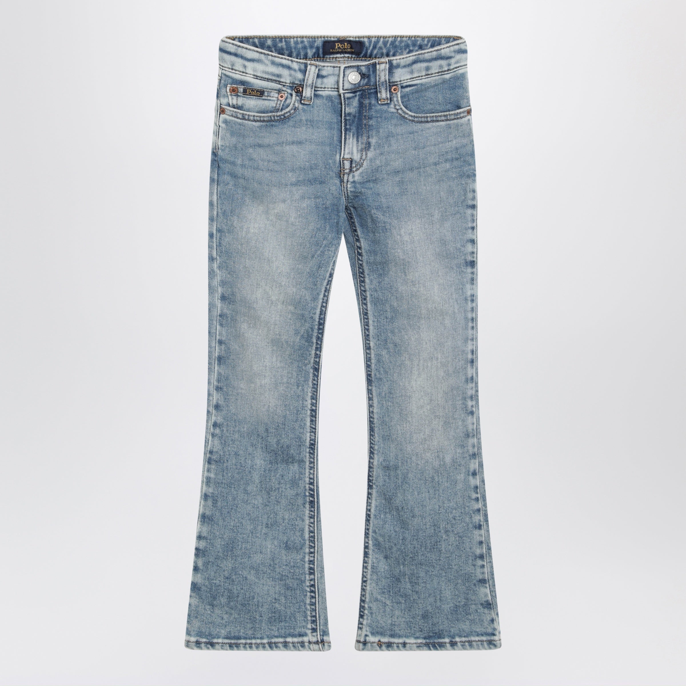 Polo Ralph Lauren Jeans blu effetto slavato