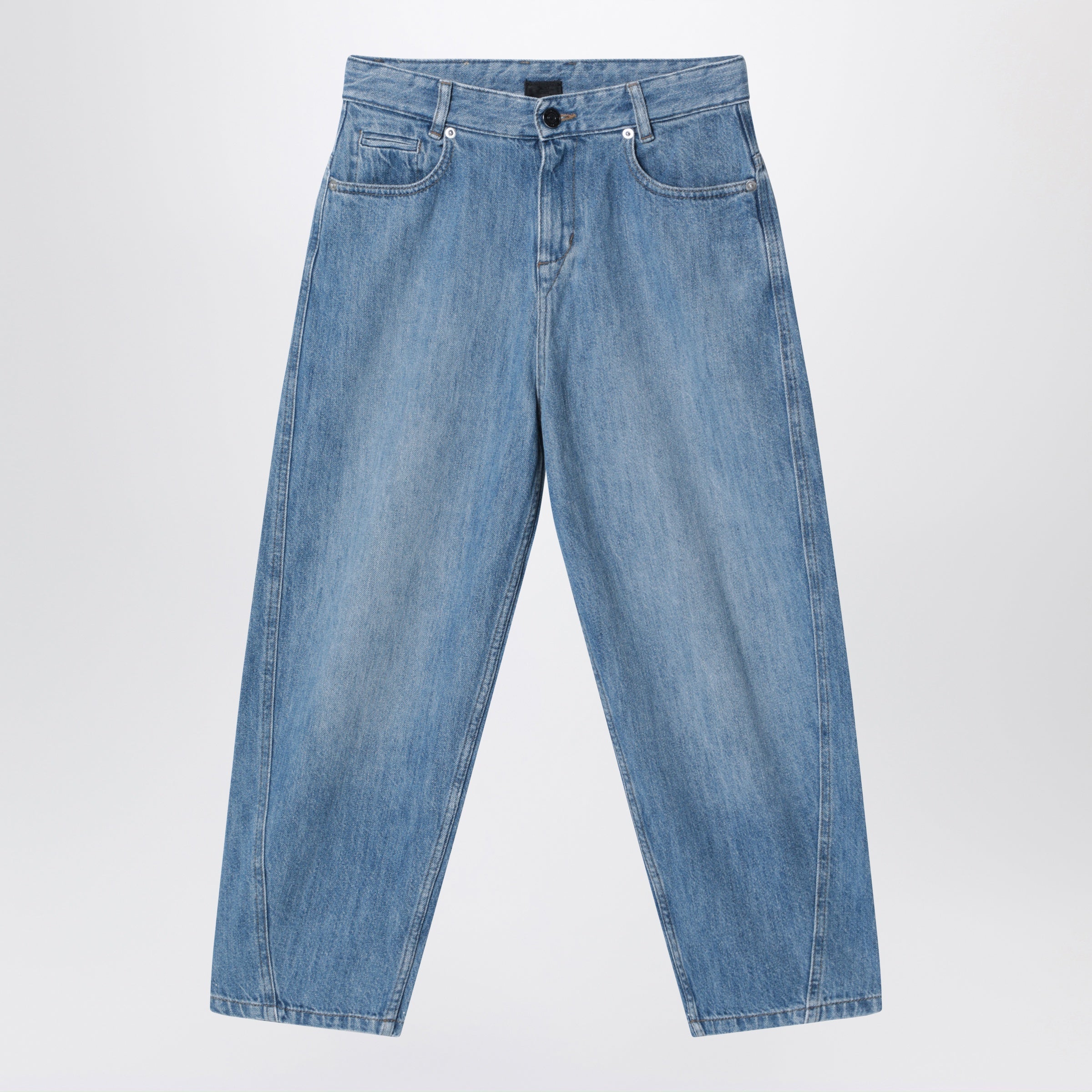 Givenchy Jeans blu con ricamo logo