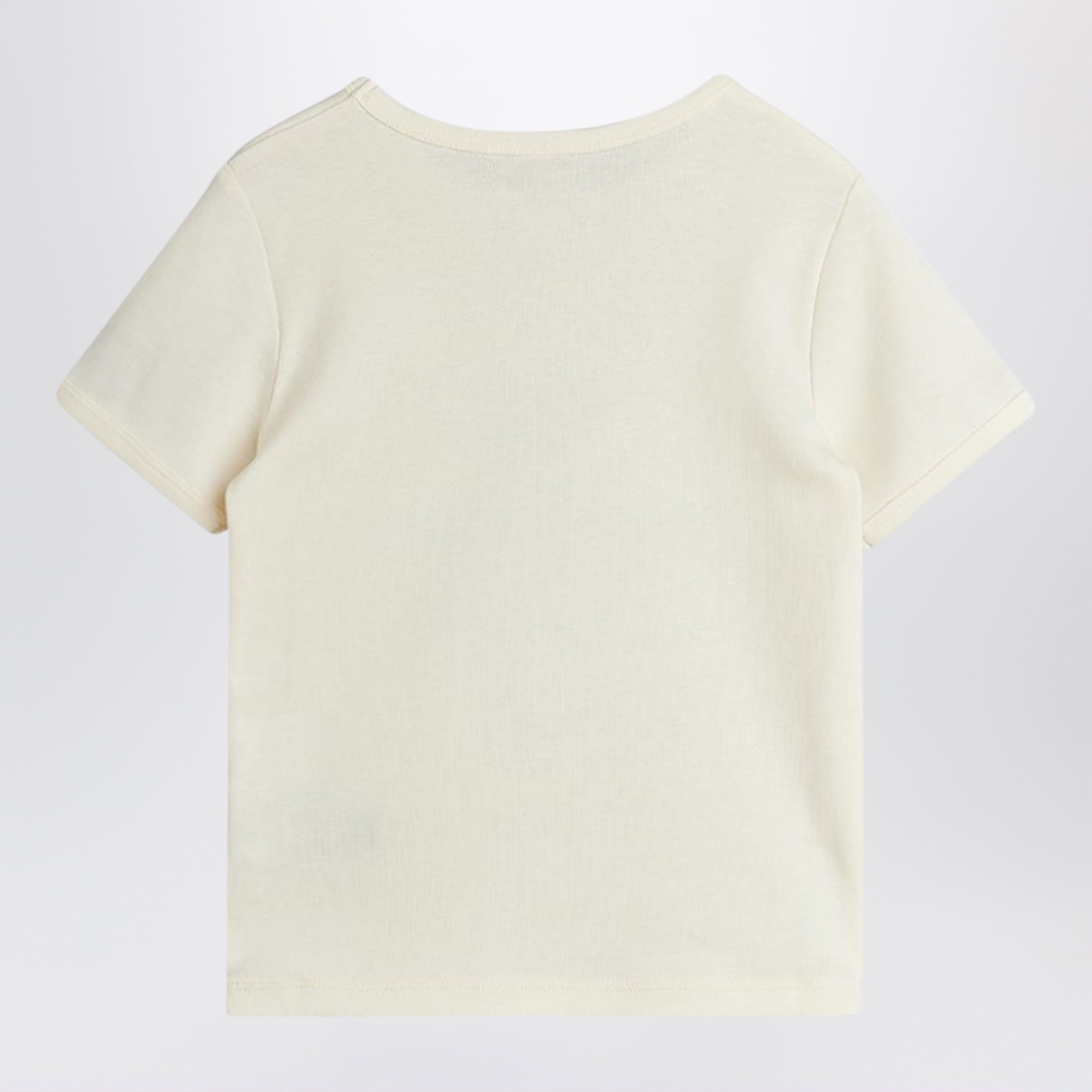 MINI RODINI T-shirt bianca con stampa Space Tour, view 2