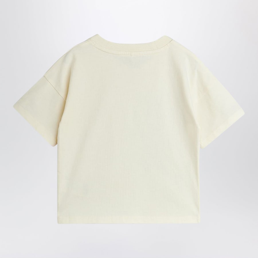 MINI RODINI T-shirt bianca con stampa Alien Travel Agency, view 2