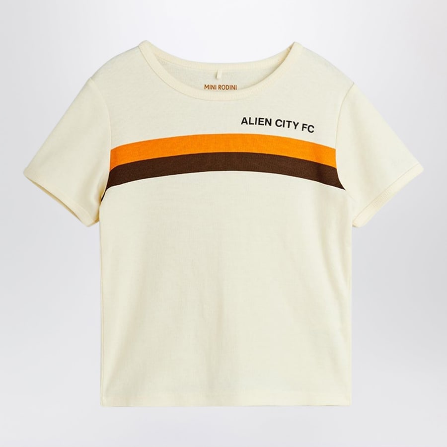MINI RODINI T-shirt bianca Alien City FC 8