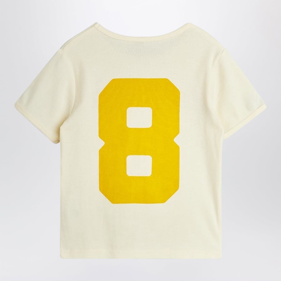 MINI RODINI T-shirt bianca Alien City FC 8, view 2