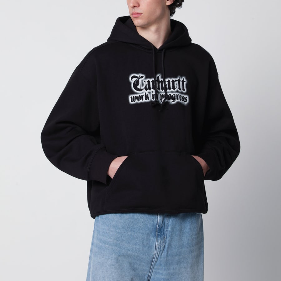 Carhartt WIP Hooded World Tour Sweatshirt nera