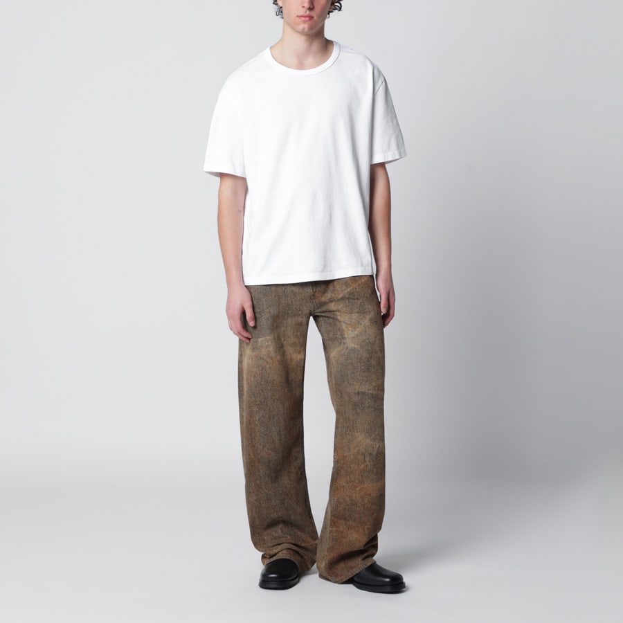 AGOLDE Jeans Afton color rame sbiadito, view 2