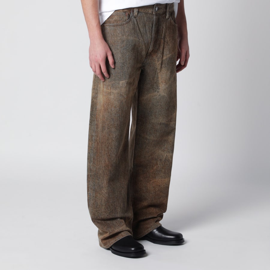 AGOLDE Jeans Afton color rame sbiadito, view 3