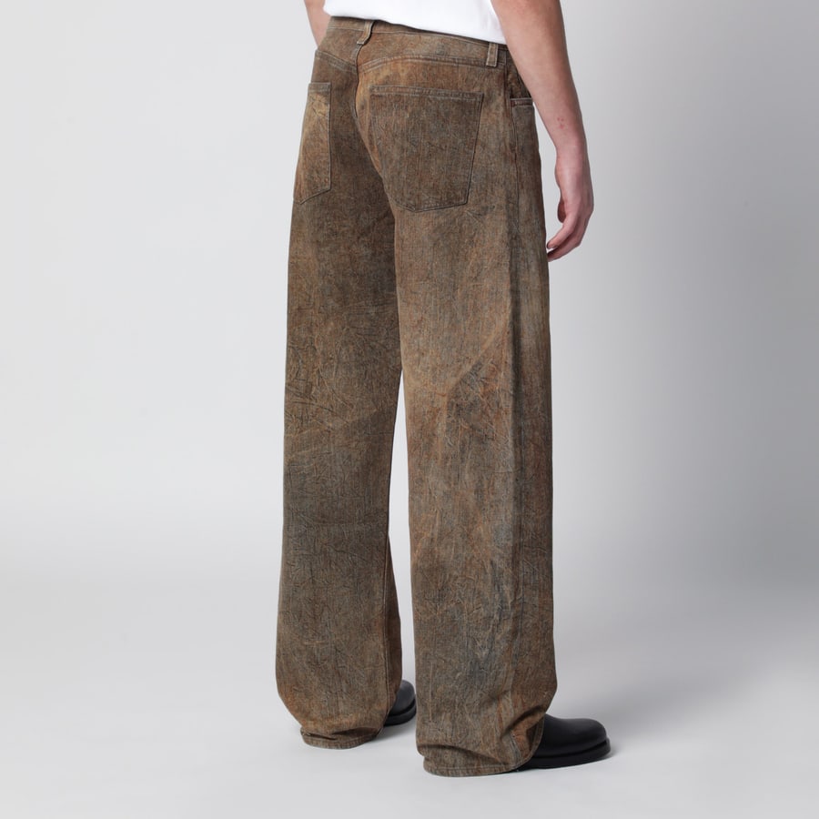 AGOLDE Jeans Afton color rame sbiadito, view 4