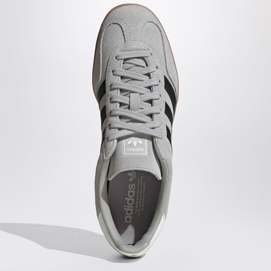 ADIDAS ORIGINALS Sneakers Gazelle Indoor Grey Two/Core Black/Gum, view 3