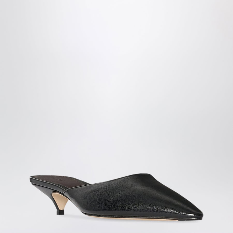 The Row Mule Liisa nere in pelle di agnello, view 2