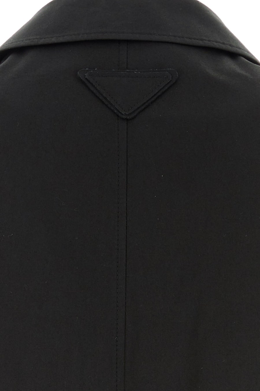 Prada Soprabito in cotone nero, view 5