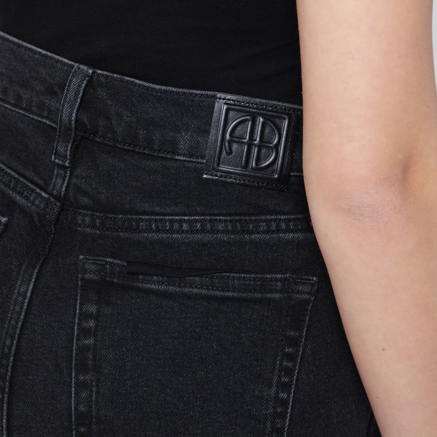 Anine Bing Jeans Jean neri vintage, view 5