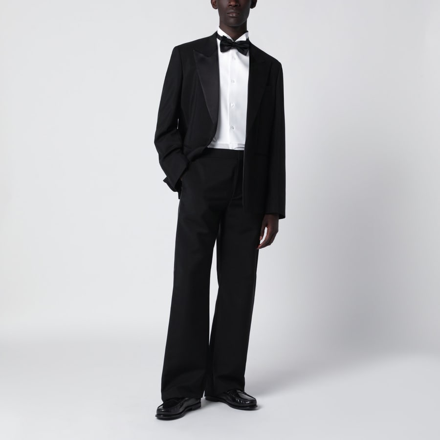 Gucci Camicia da smoking bianca, view 2