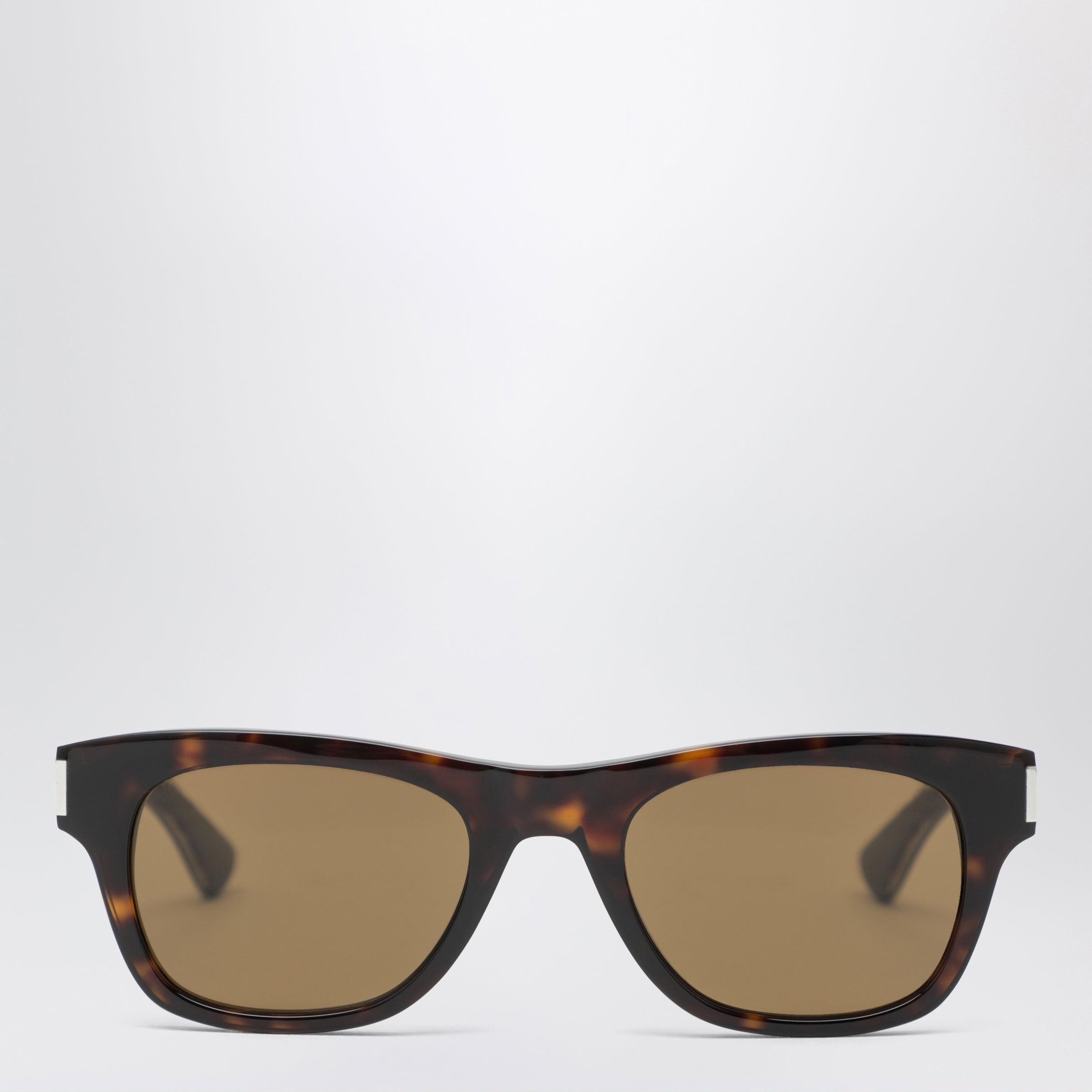 Saint Laurent Occhiali da sole rettangolari Havana