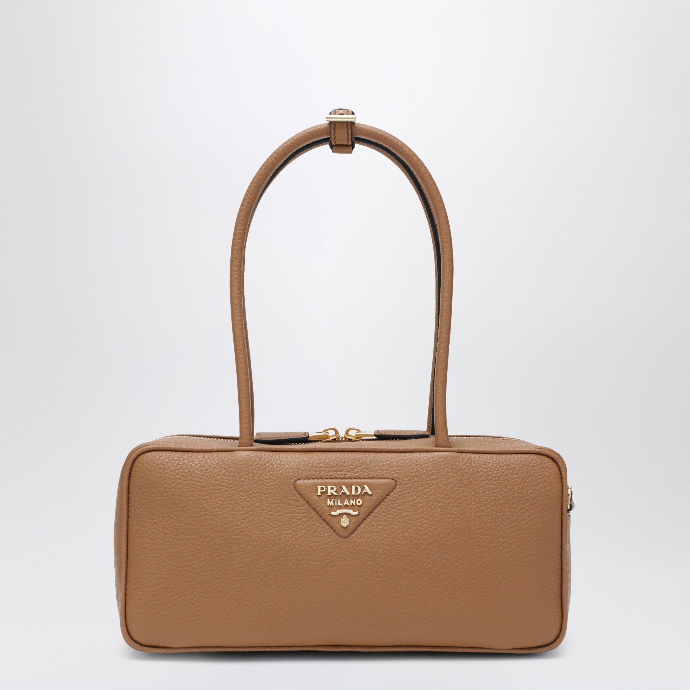 Prada Bauletto misura media color caramello in pelle