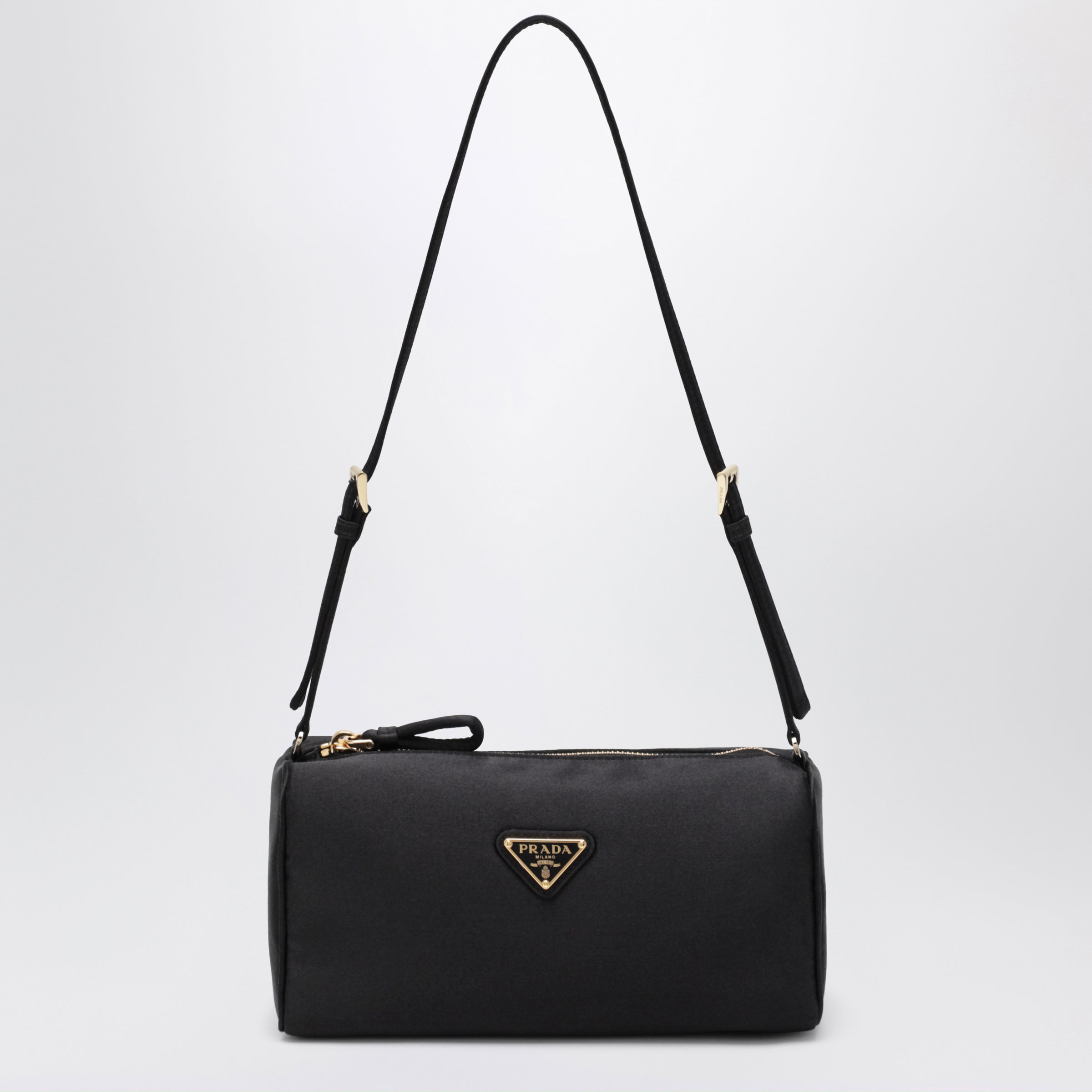 Prada Pouch nera in raso