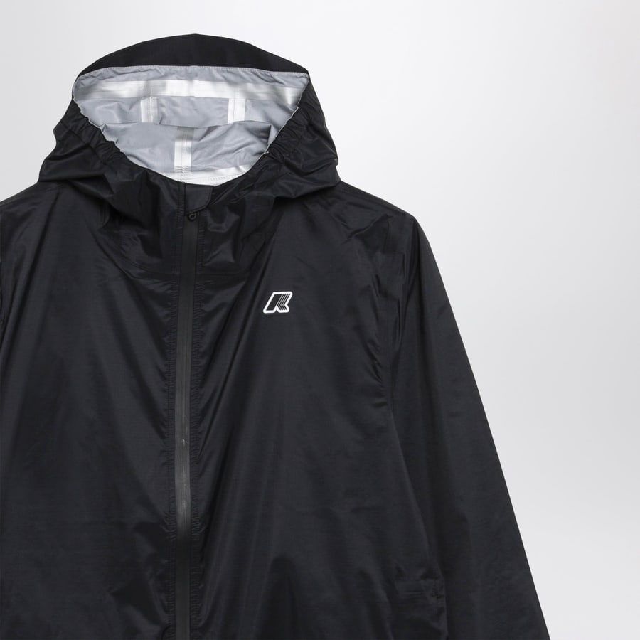 K-Way Giacca con zip Charmain nera, view 3