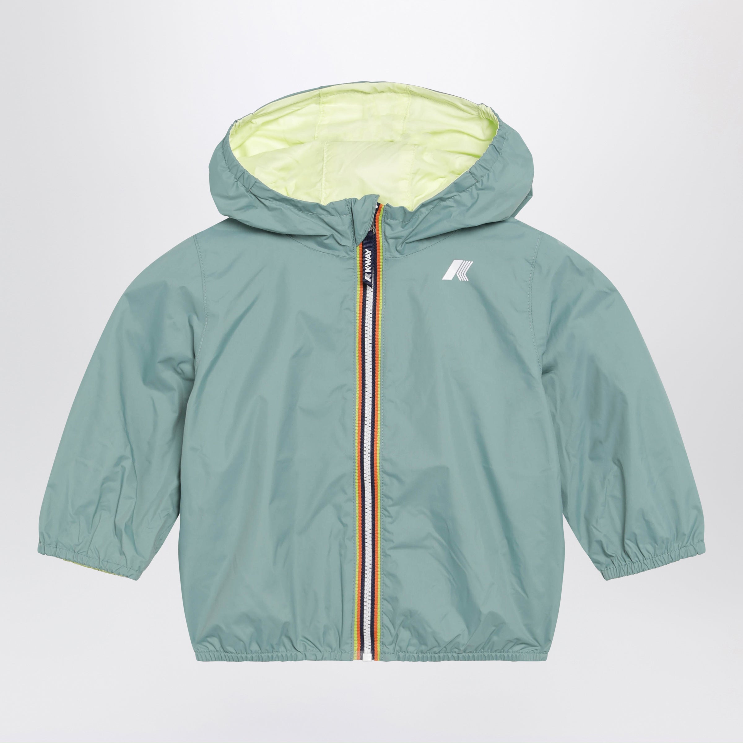 K-Way Giacca reversibile Jake gialla/verde