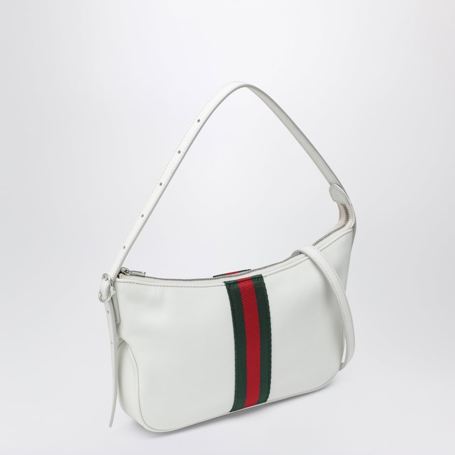 Gucci Borsa misura piccola Lunetta bianca, view 3