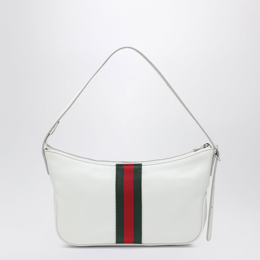 Gucci Borsa misura piccola Lunetta bianca, view 4