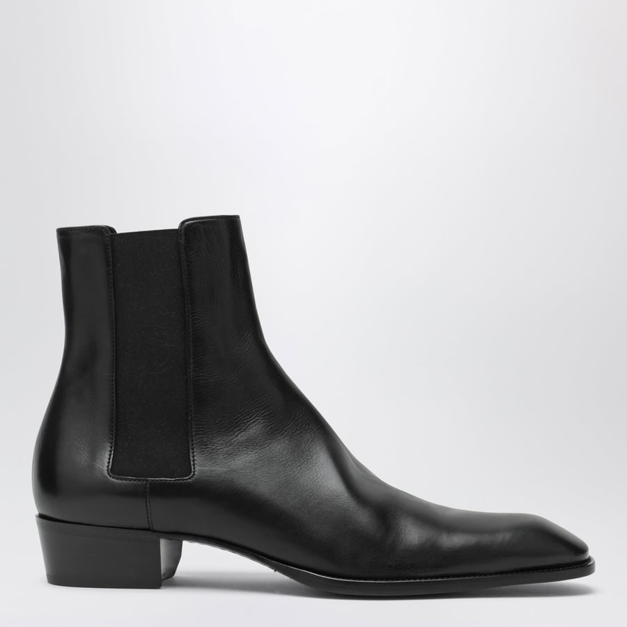 Saint Laurent Stivali Chelsea Stanton neri