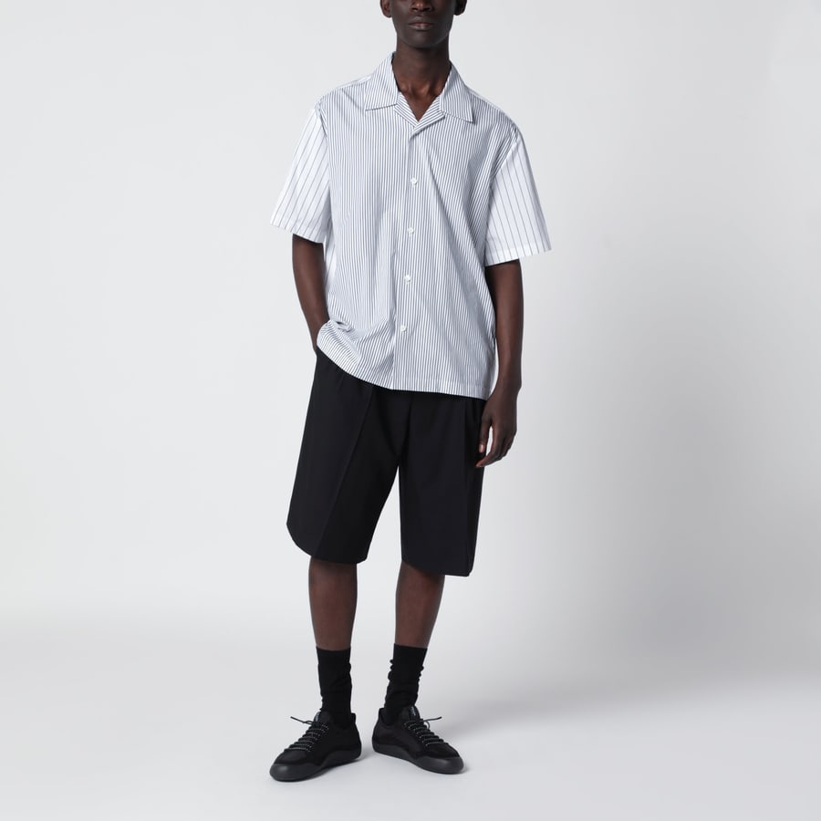 Jil Sander Camicia in cotone leggero a righe, view 2