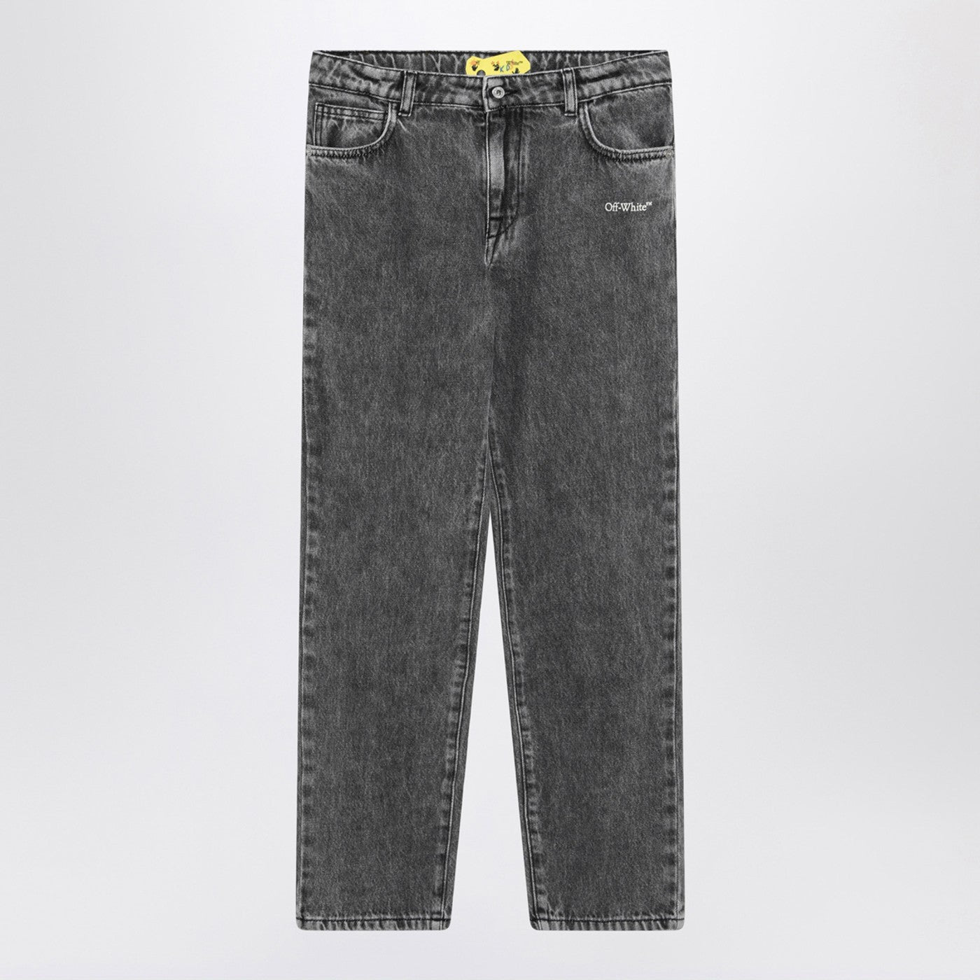 Off-White Jeans Diagonal in denim grigio