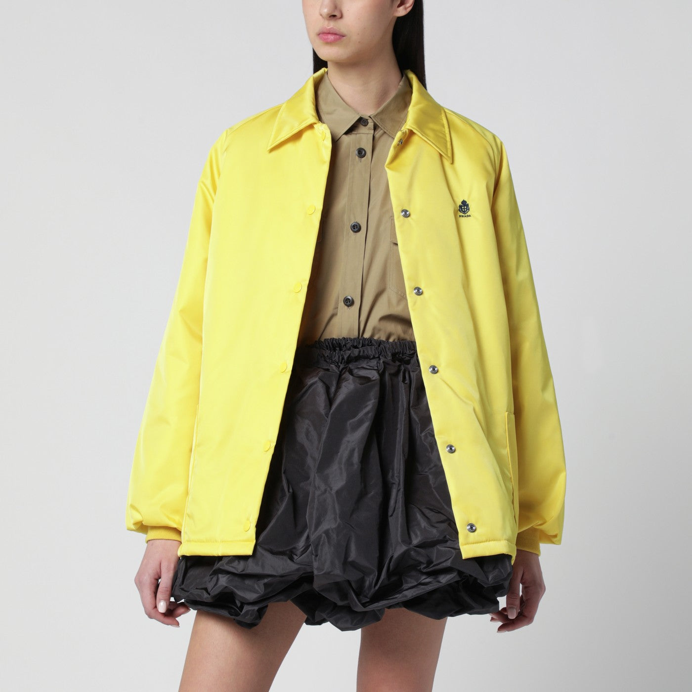 Prada Blouson in Re-Nylon color cedro