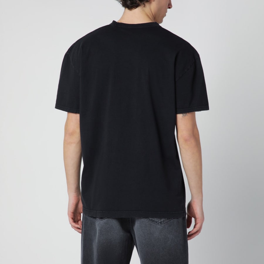 Our Legacy T-shirt nera con stampa Love Story