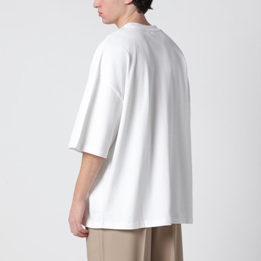 Entire Studios T-shirt boxy bianca, view 3