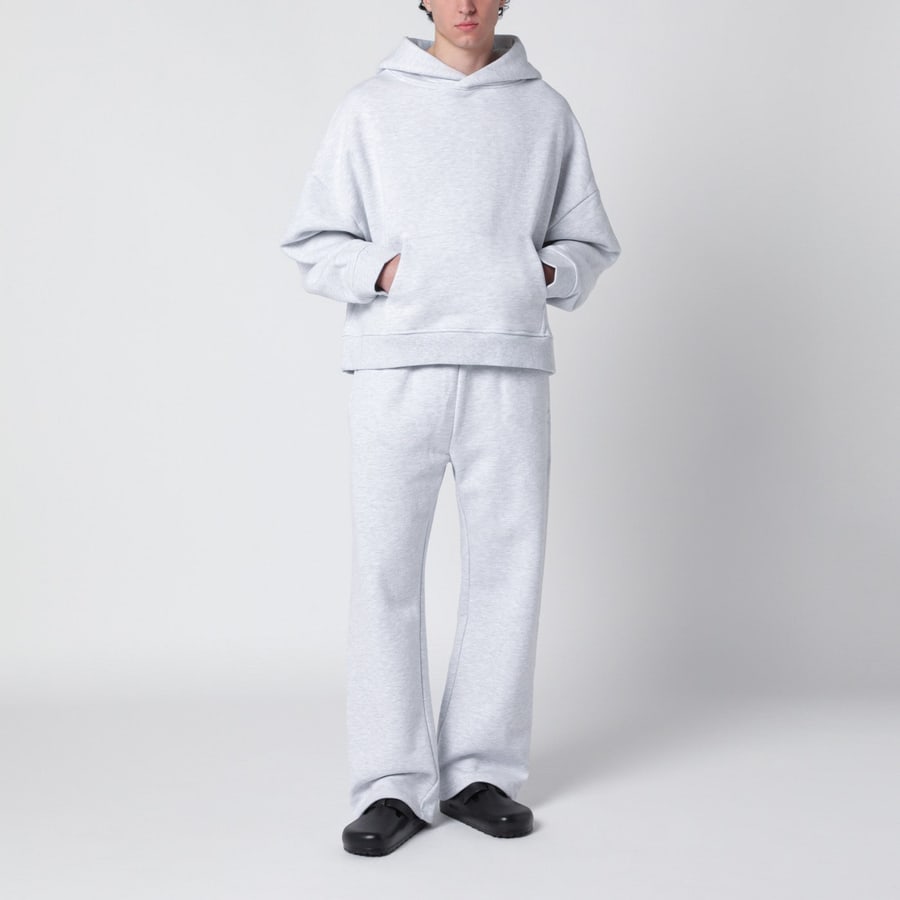Entire Studios Pantaloni jogging grigi in cotone, view 2