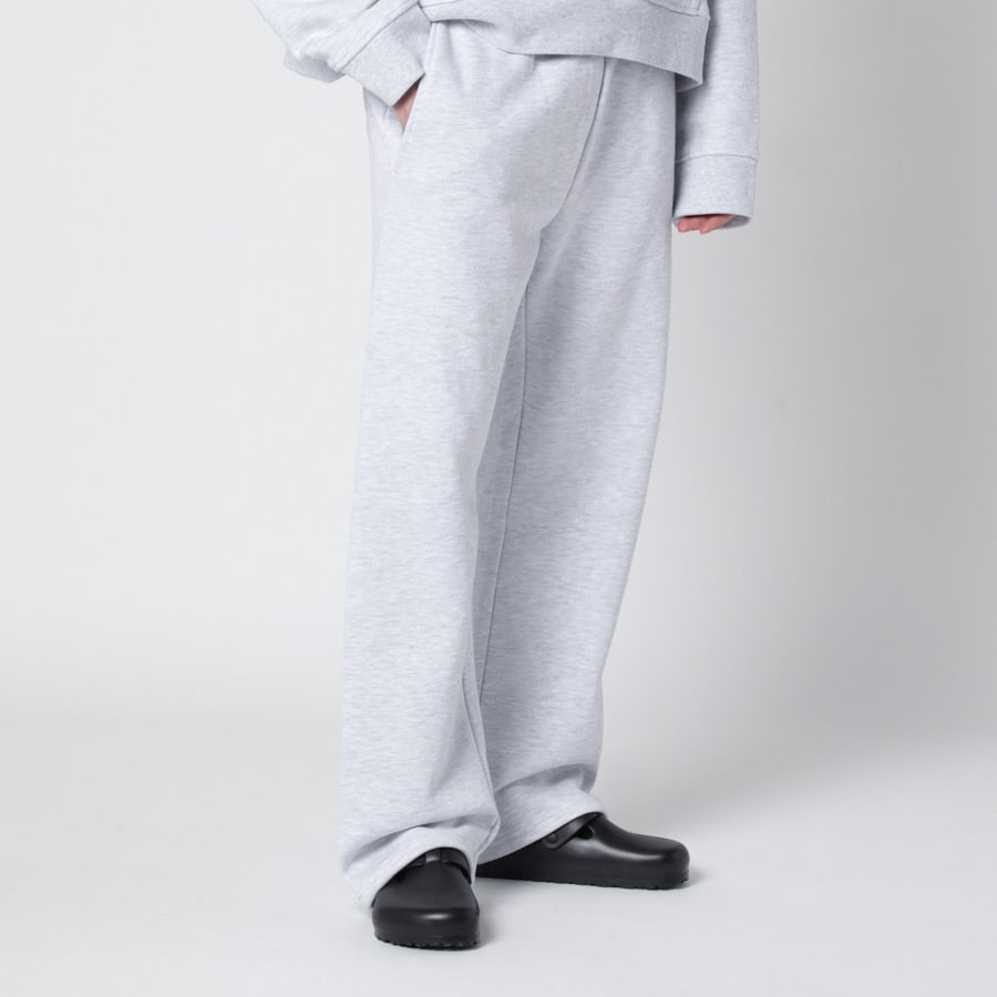 Entire Studios Pantaloni jogging grigi in cotone, view 3