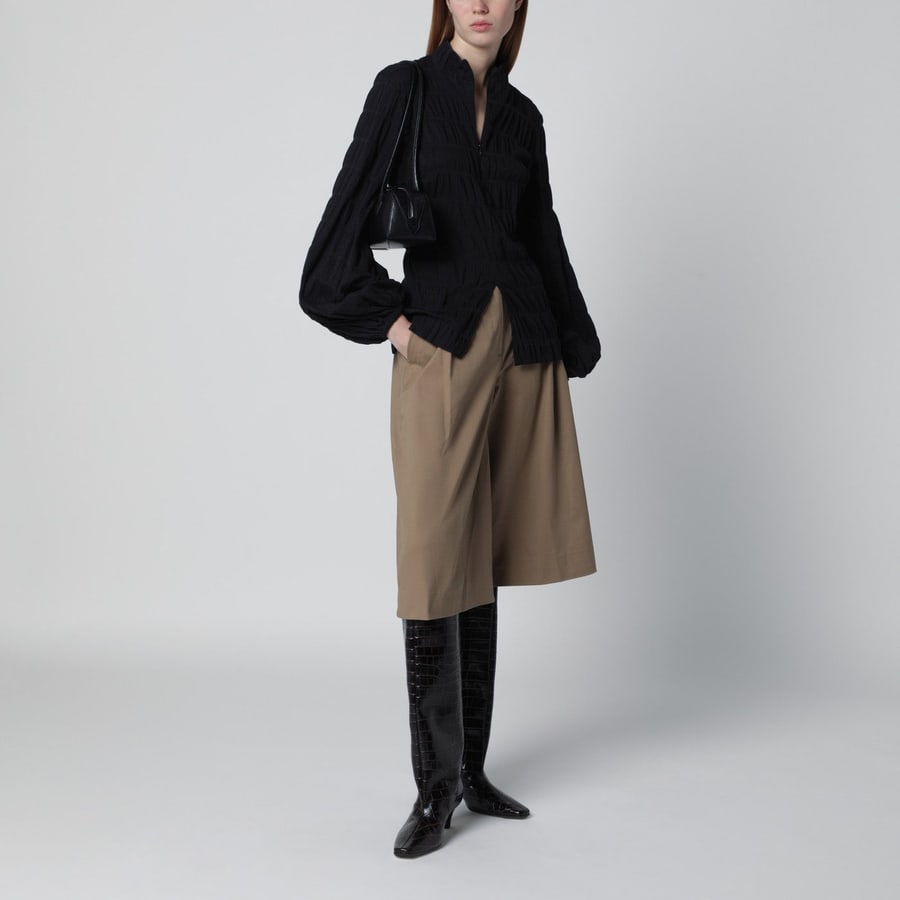 THE LATEST Camicia Dalila nera, view 2