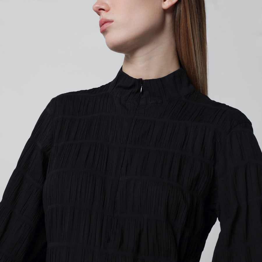 THE LATEST Camicia Dalila nera, view 4