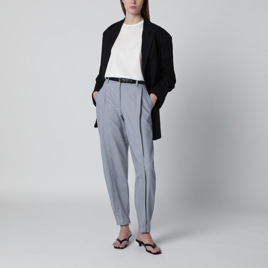 THE LATEST Pantalone Daniela grigio, view 2