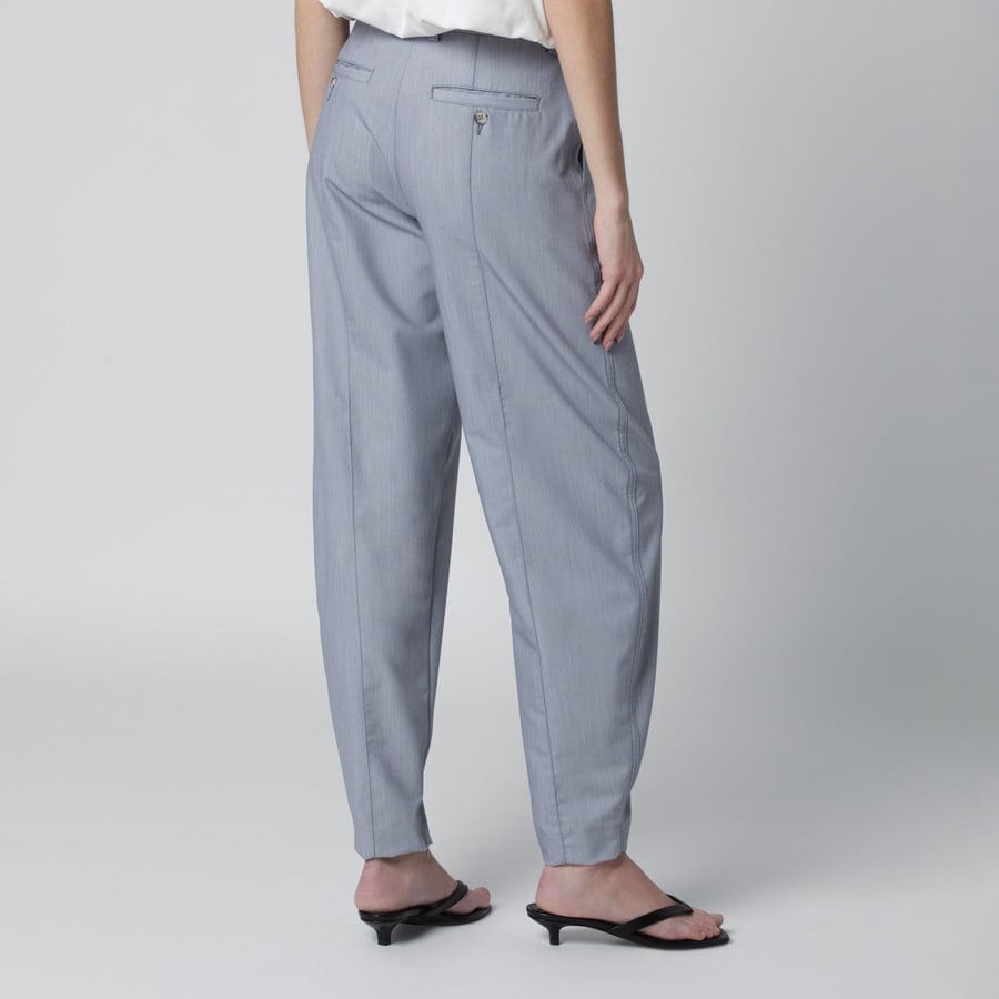 THE LATEST Pantalone Daniela grigio, view 4