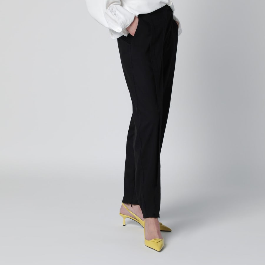 THE LATEST Pantalone Daniela nero, view 3